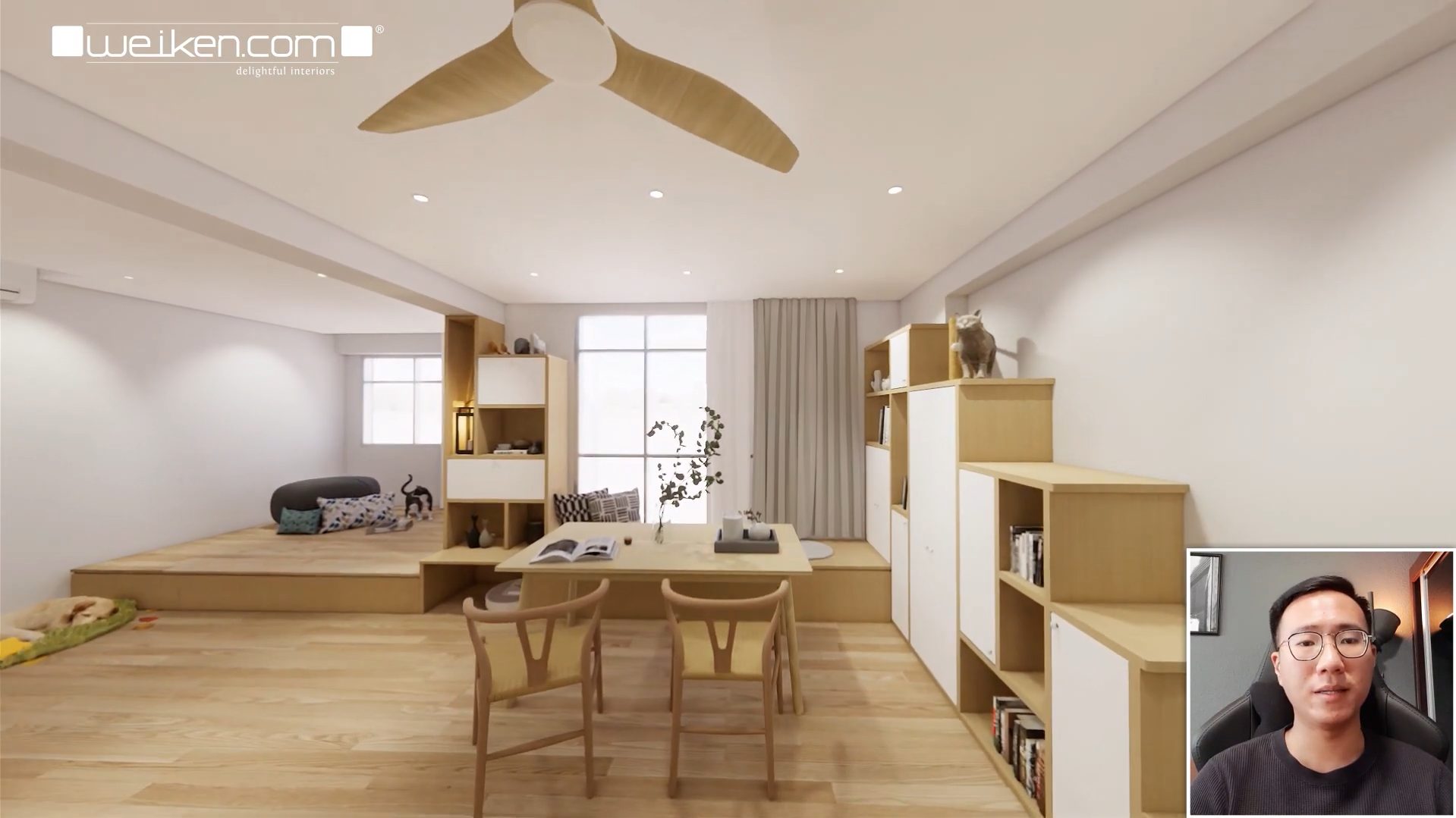 45 000 4 Room Bto Design In Scandinavian Style Virtual Home Tour