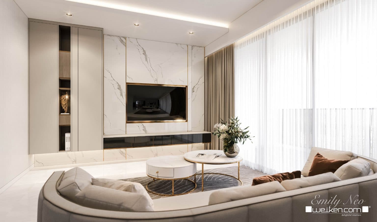 TV Console Design In Singapore (Tips & Tricks 2023) Weiken Interior