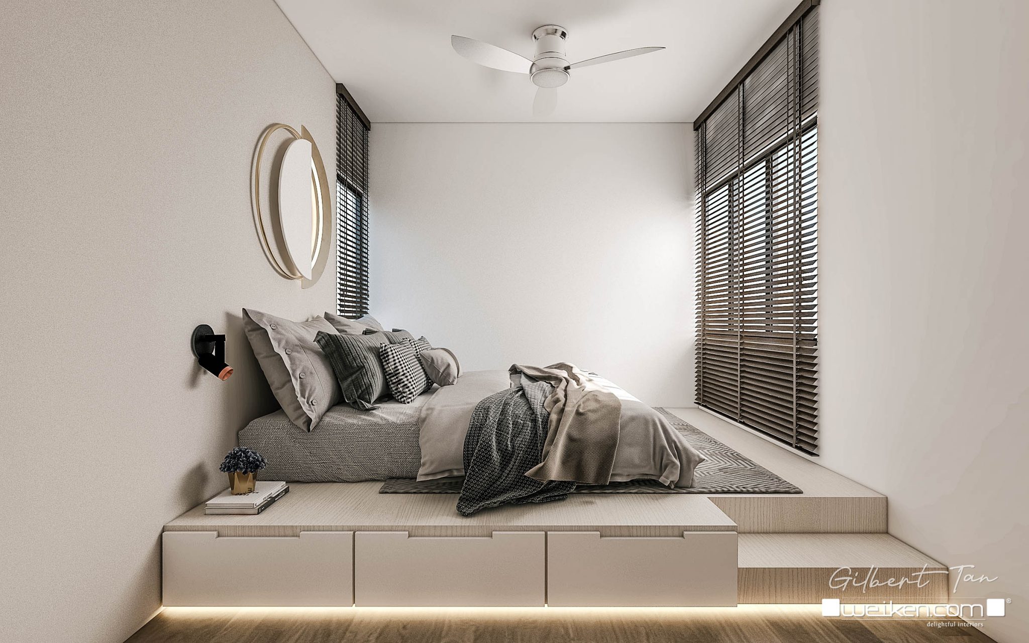 Small Maid Room Design Singapore (2024 Updated) Weiken Interior Design