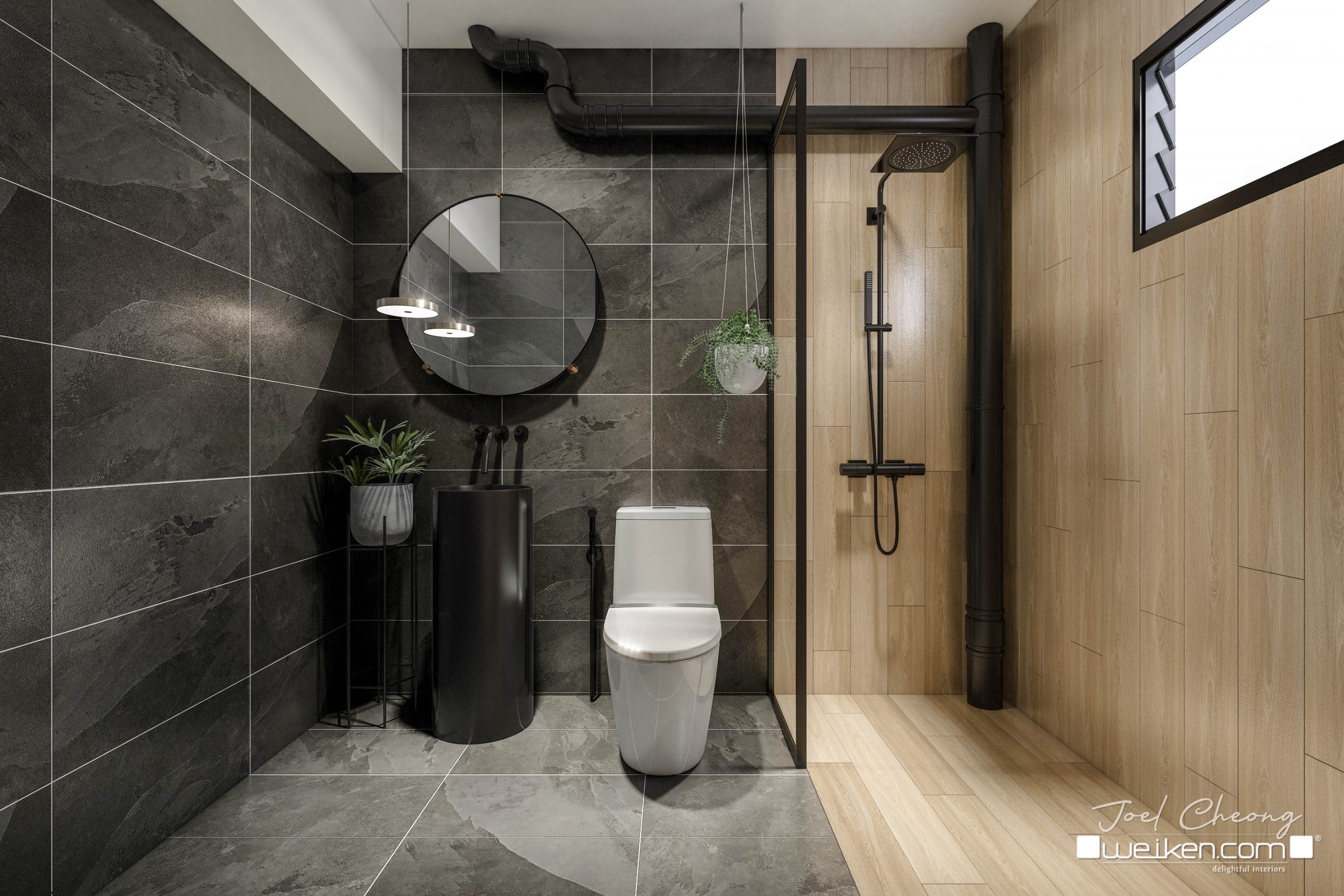 Geometrie verantwoordelijkheid onbekend Tiles Design for Toilet] #10 Creative Ideas for Your Bathrooms - Weiken  Interior Design