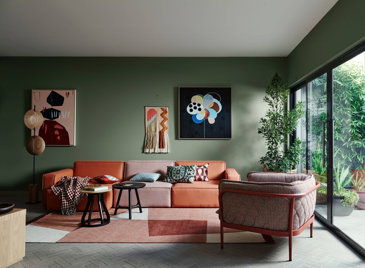 olive-green-living-room
