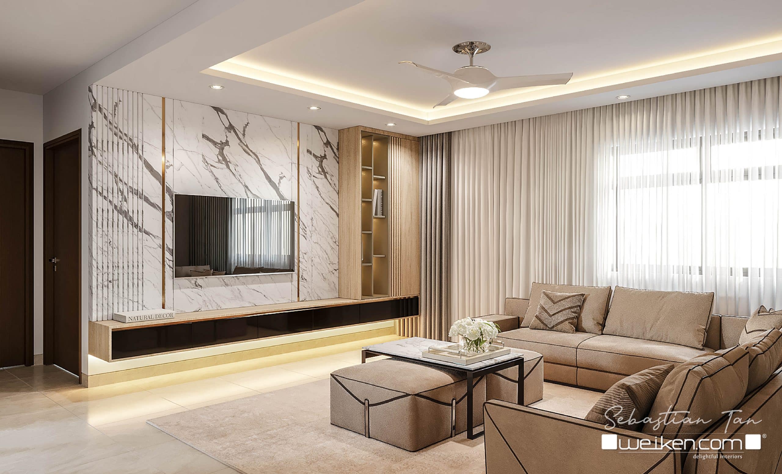 10 tv unit design ideas for the living room - weiken interior design