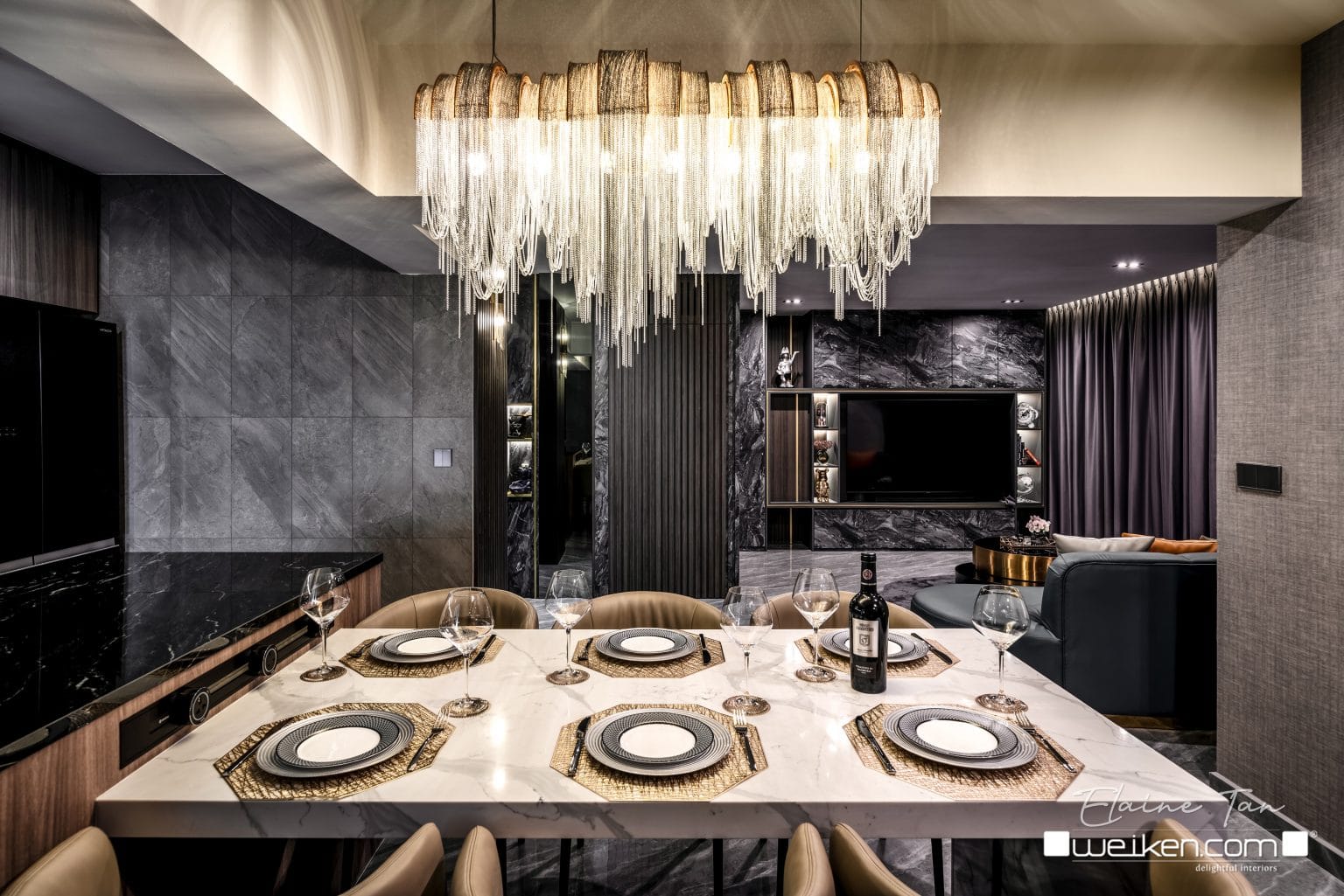 Pendant Light in Singapore (for the Dining Area) Weiken Interior Design