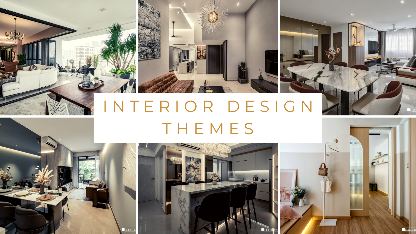 17 Most Por Interior Design Themes