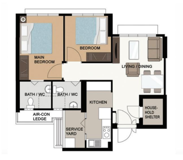 3-room-hdb-layout